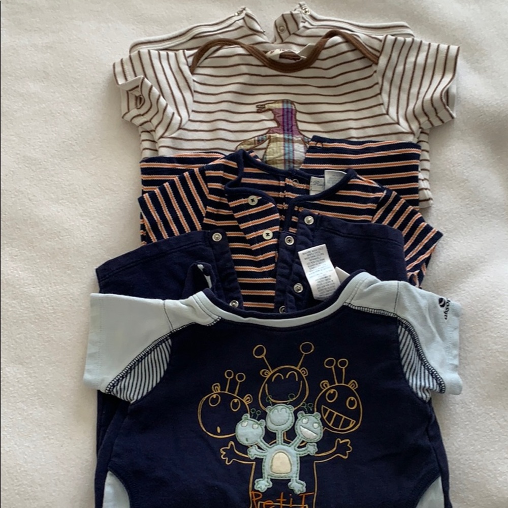 Lot of 3 rompers